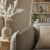 Calming, cosy room with natural textures