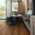 Calm, minimal dining space featuring Russet Character Oak KP163 | SCB-KP163 floors from the Knight Tile collection