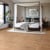 Natural Oak RL48 laid out in a basket weave pattern in a bedroom
