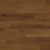Russet Character Oak mid brown LVT flooring laid in a traditional straight pattern